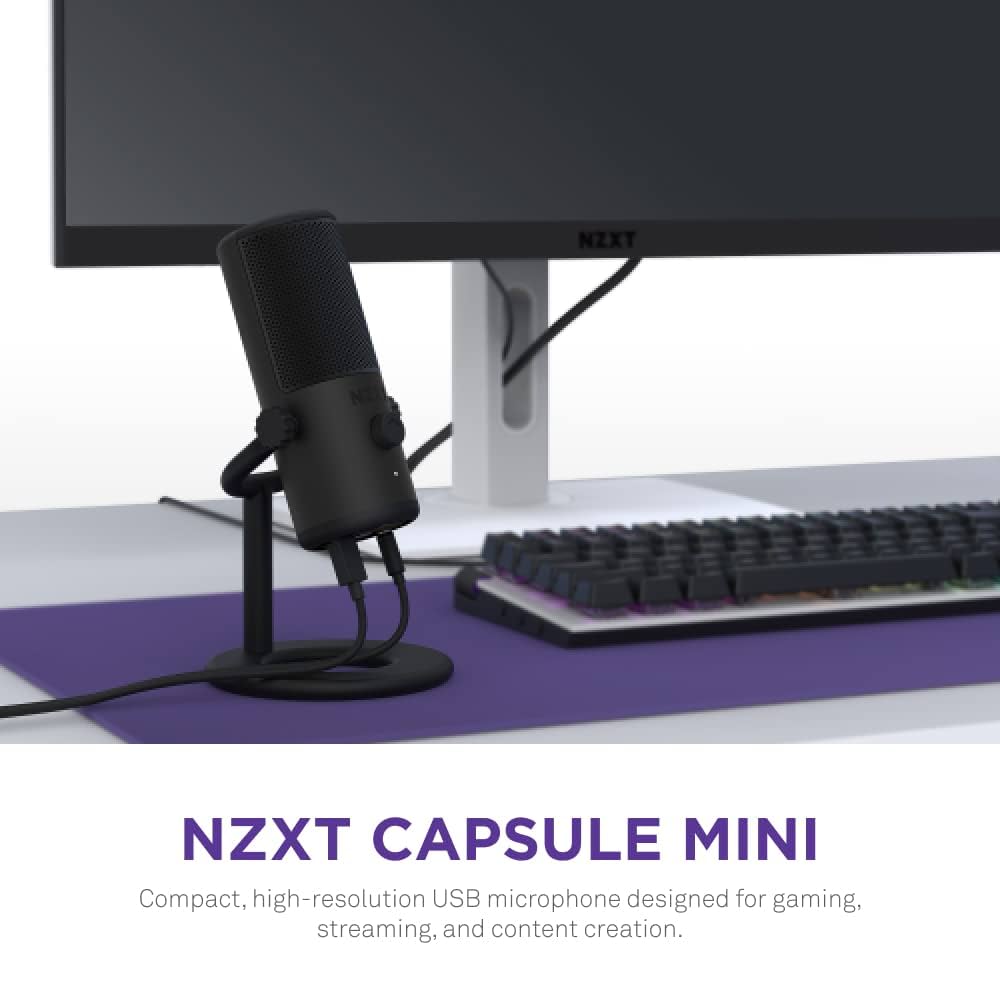 NZXT Capsule Mini USB Mikrofon - AP-WMMIC-B1- Wysoka